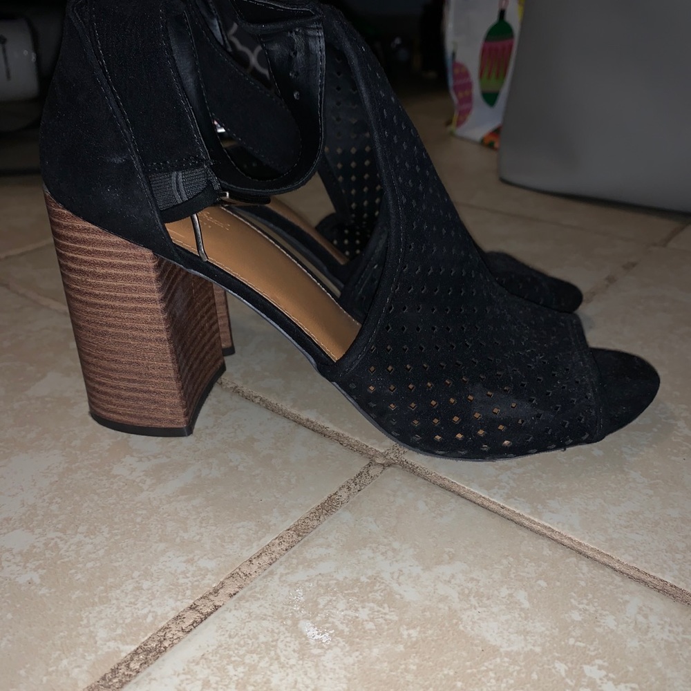Black heels